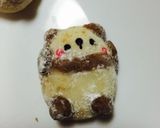 ゆるキャラパンダのスノーボールクッキー作り方19写真