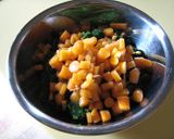 ☆にんじん菜のオイマヨあえ☆作り方5写真