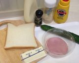 飽きない始業15分前の朝食トーストサンド作り方1写真