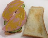 飽きない始業15分前の朝食トーストサンド作り方4写真