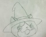 キャラ弁♡妖怪ウォッチ♡ニャン魔女作り方1写真