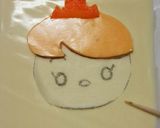 キャラ弁♡オーロラ姫♡ツムツム風作り方5写真