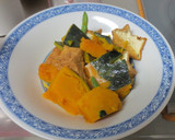 ほっこり南瓜と厚揚げのそぼろあんかけ作り方6写真