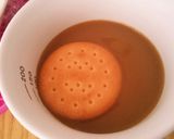 ビスケットで！コーヒーチョコケーキ♡作り方3写真