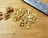 柿×アボカド×胡桃で食べる美容サラダ作り方1写真
