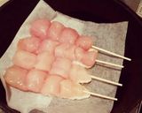 フライパンで焼鳥~ささみ串~作り方2写真