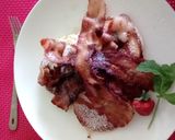 ウチの定番！パンケーキ＆カリカリベーコン作り方7写真