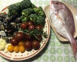小鯛とミニトマトのアクアパッツァ作り方1写真