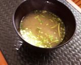 京都のおばんざい＊みょうがのお味噌汁作り方3写真