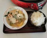 血管ダイエット食555（スダチ雑煮）作り方2写真