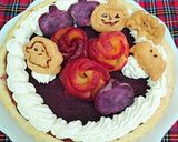 ハロウィン♪紫いもと林檎のタルトパイ作り方16写真