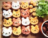 簡単！オーブンでキャラ焼きおにぎり作り方5写真