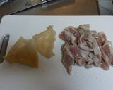 具だくさん　鶏ゴボウ炊き込みごはん作り方6写真