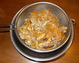 具だくさん　鶏ゴボウ炊き込みごはん作り方8写真