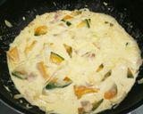 簡単❤かぼちゃとベーコンのクリームパスタ作り方10写真