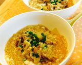 もやしと玉ねぎのすき焼き風〜卵とろん作り方9写真