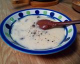 冬瓜としめじのクリームスープ(๑´ڡ`๑作り方3写真