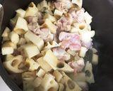 根菜たっぷりの炒り鶏作り方3写真