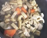 根菜たっぷりの炒り鶏作り方5写真