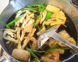 カレー鶏南蛮風☆縁起そば作り方8写真