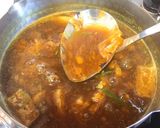 カレー鶏南蛮風☆縁起そば作り方10写真
