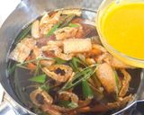 カレー鶏南蛮風☆縁起そば作り方9写真