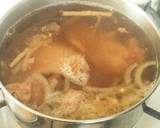 椎茸と玉ねぎの生姜スープ作り方1写真
