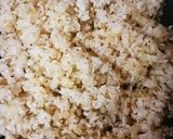 ランチや軽食に♪簡単きのこガーリック炒飯作り方4写真