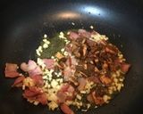 生ポルチーニ茸のパスタ作り方4写真