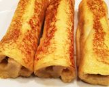 朝食に♡話題のフレンチトーストロール作り方6写真