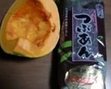 ハロウィン＊ゴースト　かぼちゃのいとこ煮作り方1写真