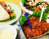 ピリ辛唐揚げ♪ゴママヨ&シーザーマヨ味作り方17写真