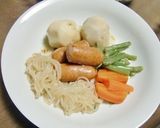 里芋と人参とみずのイタリアン風煮物作り方6写真