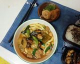 血管ダイエット食556（カレーうどん）作り方1写真