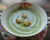 えんどう豆のスマイルスープ^^作り方9写真