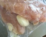 蒸し鶏ゴルゴンゾーラソース和えシチリア風作り方2写真