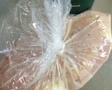 蒸し鶏ゴルゴンゾーラソース和えシチリア風作り方3写真