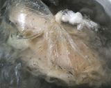 蒸し鶏ゴルゴンゾーラソース和えシチリア風作り方4写真