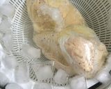 蒸し鶏ゴルゴンゾーラソース和えシチリア風作り方5写真