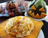 ハロウィンに☆レンジでパンプキンライス！作り方4写真