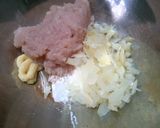 蓮根の挽き肉はさみ焼き 甘酢ソース！作り方4写真