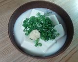 とろとろ豆腐の薬味たっぷりがけ作り方6写真