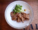 茹で豚の甘辛おつまみ♪作り方4写真