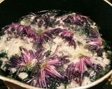 菊のほろ苦天ぷら 温い麺類のお供に♪♪作り方3写真