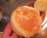 きなこたっぷり、お手軽パンケーキ作り方5写真
