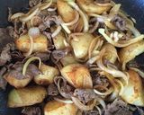 すきすき♡すき焼きバター味♡肉じゃが作り方9写真
