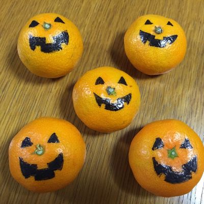 【みかんその2】ハロウィンかぼちゃ　本物 photo.jpg