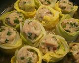 ぽかぽかヘルシー！白菜巻き鶏団子作り方5写真
