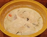 レンジで！鯛のこっくりえのきクリーム煮作り方4写真