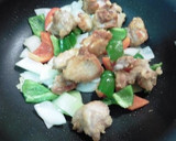 鶏のから揚げ！みそだれ酢あんかけ！！作り方6写真